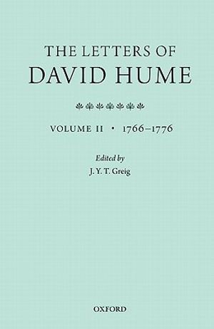 The Letters of David Hume: Volume 2 image number 0