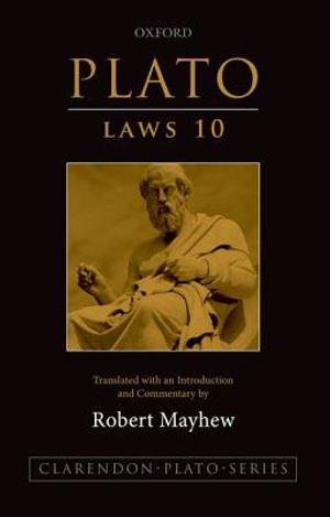 Plato: Laws 10: Translated with an Introduction and Commentary image number 0