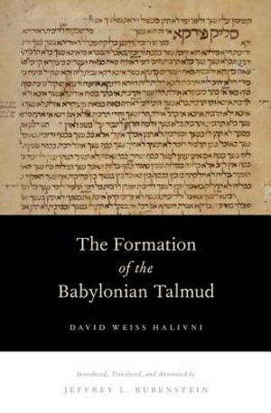 The Formation of the Babylonian Talmud image number 0