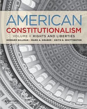 American Constitutionalism, Volume 2: Rights & Liberties image number 0