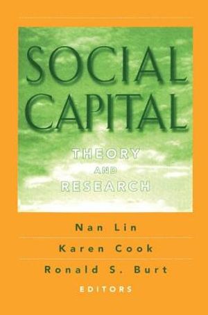 Social Capital: Theory and Research image number 0