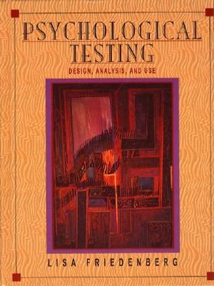 Psychological Testing: Design, Analysis, and Use image number 0