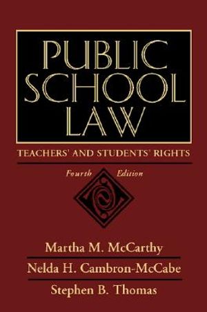 Public School Law: Teachers' and Students' Rights image number 0