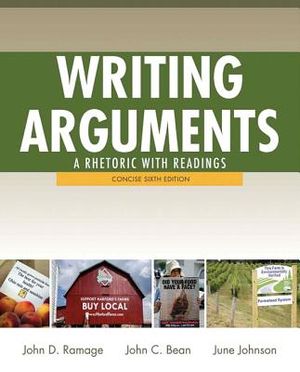 Writing Arguments: Concise Edition: A Rhetoric with Readings image number 0