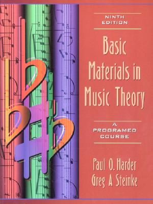 Basic Materials in Music Theory: A Programed Course image number 0