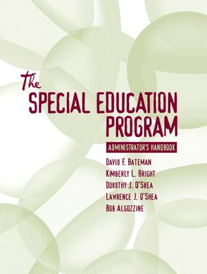 Special Education Program Administrator's Handbook image number 0