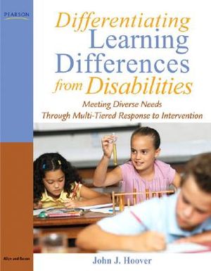 Differentiating Learning Differences from Disabilities: Meeting Diverse Needs Through Multi-Tiered Response to Intervention image number 0
