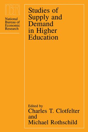 Studies of Supply and Demand in Higher Education image number 0