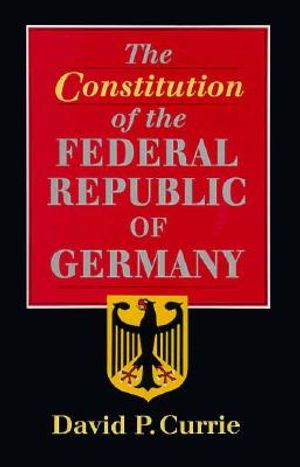 The Constitution of the Federal Republic of Germany image number 0
