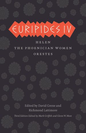 Euripides IV: Helen/The Phoenician Women/Orestes image number 0