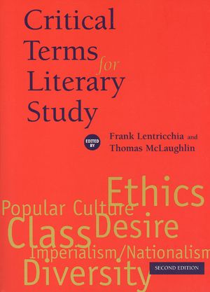 Critical Terms for Literary Study, Second Edition image number 0