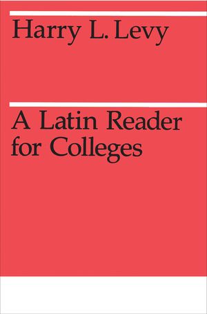 A Latin Reader for Colleges image number 0