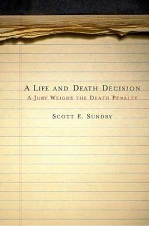 A Life and Death Decision: A Jury Weighs the Death Penalty image number 0