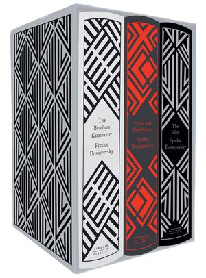 Fyodor Dostoyevsky Boxed Set: Crime and Punishment, the Idiot, the Brothers Karamazov image number 0