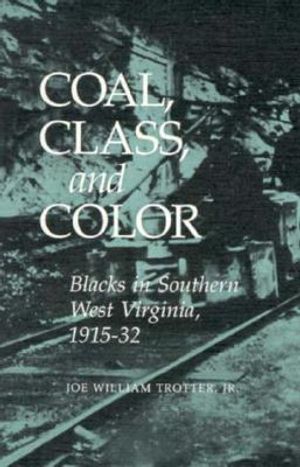 Coal, Class, and Color: Blacks in Southern West Virginia, 1915-32 image number 0