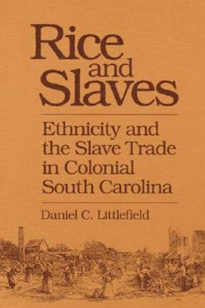 Rice and Slaves: Ethnicity and the Slave Trade in Colonial South Carolina image number 0