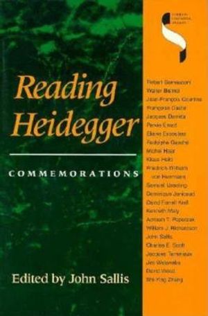 Reading Heidegger: Commemorations image number 0