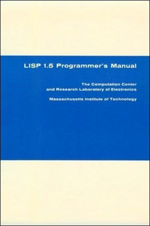 LISP 1.5 Programmer's Manual image number 0
