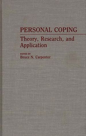 Personal Coping: Theory, Research, and Application image number 0