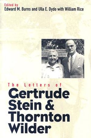 The Letters of Gertrude Stein and Thornton Wilder image number 0