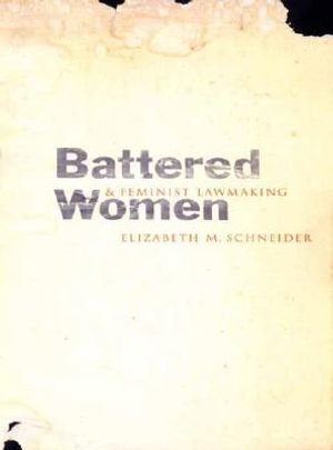 Battered Women and Feminist Lawmaking image number 0