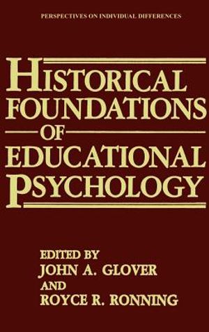Historical Foundations of Educational Psychology image number 0