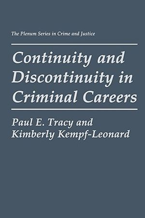 Continuity and Discontinuity in Criminal Careers image number 0