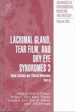 Lacrimal Gland, Tear Film, and Dry Eye Syndromes 3: Basic Science and Clinical Relevance Part B image number 0