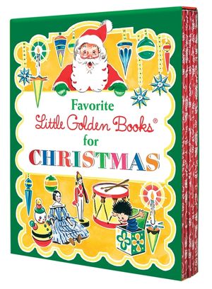 Favorite Little Golden Books for Christmas 5-Book Boxed Set: The Animals' Christmas Eve; The Christmas Story; The Little Christmas Elf; The Night Befo image number 0
