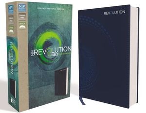 NIV, Revolution Bible, Imitation Leather, Blue: The Bible for Teen Guys image number 0