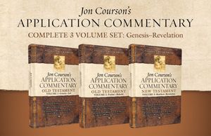 Jon Courson's Application Commentary, Complete 3-Volume Set: Genesis - Revelation image number 0