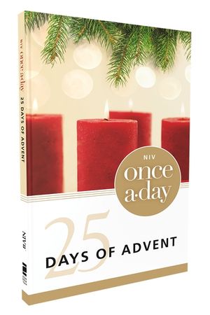 Niv, Once-A-Day 25 Days of Advent Devotional, Paperback image number 0