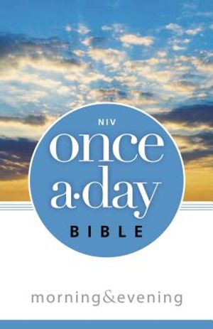Once-A-Day Morning and Evening Bible-NIV image number 0