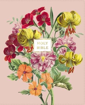Niv, Artisan Collection Bible, Leathersoft, Blush Floral, Red Letter Edition, Comfort Print image number 0