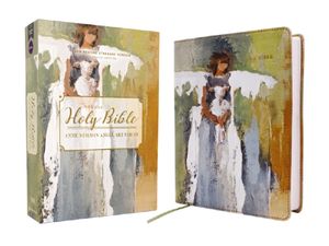 Nrsvue, Holy Bible, Anne Neilson Fine Art Series, Leathersoft, Multi-Color, Comfort Print image number 0