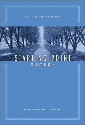Starting Point Study Bible-NIV: For New and Recommitted Believers image number 0