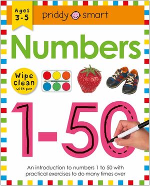 Wipe Clean Workbook: Numbers 1-50: Ages 3-5; Wipe-Clean with Pen image number 0
