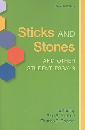 Sticks and Stones and Other Student Essays image number 0
