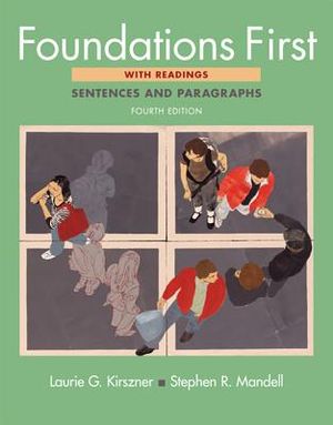 Foundations First with Readings: Sentences and Paragraphs image number 0