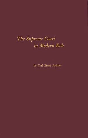 The Supreme Court in Modern Role image number 0