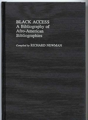 Black Access: A Bibliography of Afro-American Bibliographies image number 0
