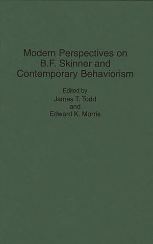 Modern Perspectives on B. F. Skinner and Contemporary Behaviorism image number 0