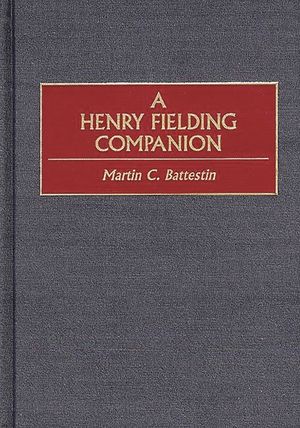 A Henry Fielding Companion image number 0