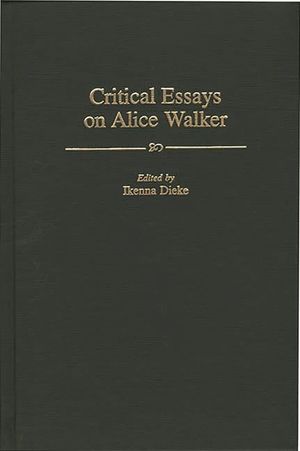 Critical Essays on Alice Walker image number 0