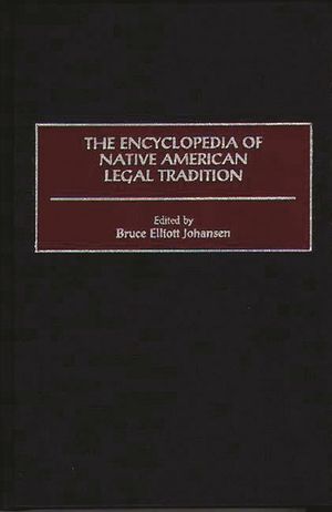 The Encyclopedia of Native American Legal Tradition image number 0