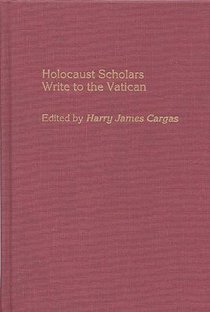 Holocaust Scholars Write to the Vatican image number 0