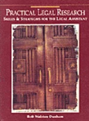 Practical Legal Research: Skills and Strategies for the Legal Assistant image number 0