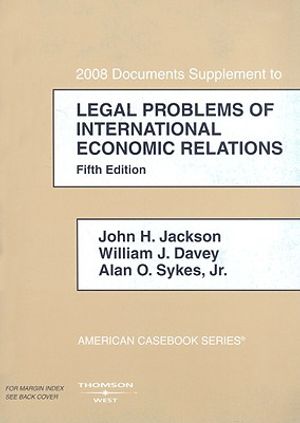 Legal Problems of International Economic Relations Supplement image number 0