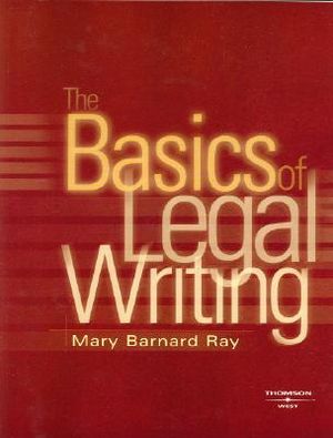 Ray's: The Basics of Legal Writing image number 0