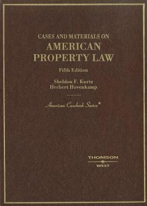 Cases and Materials on American Property Law image number 0